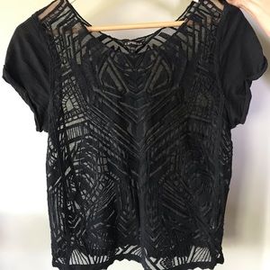 Express Sheer Top